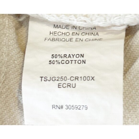 Thread & Supply Women's Ecru Belted Paper Bag Pants Size Large NWT - Picture 7 of 7